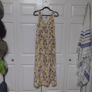Summer floral maturity dress